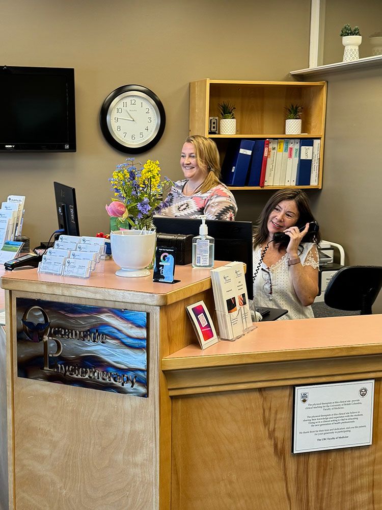 Alternative view of front desk